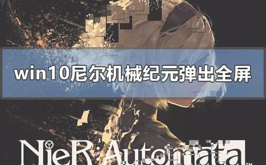 Win10系统运行尼尔机械纪元出现黑屏如何解决