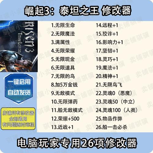 崛起3:泰坦之王-全传奇物品收集详细攻略