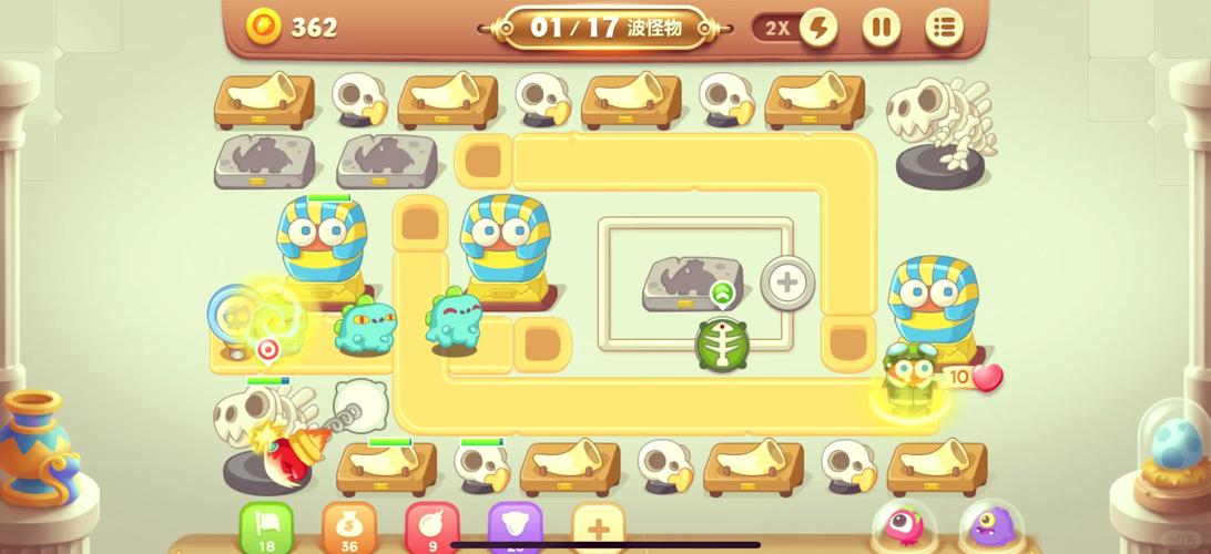 保卫萝卜3工厂爬楼1层怎么过