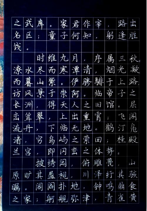 腾蛟起凤,孟学士之词宗;紫电青霜,王将军之武库。