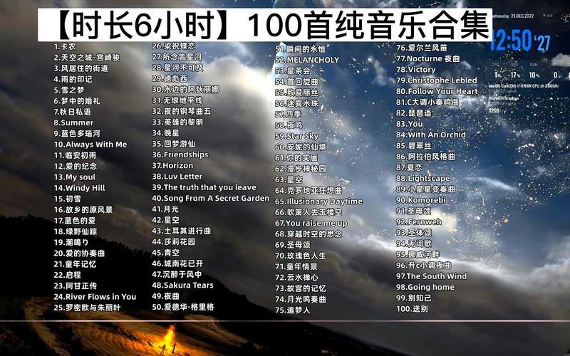 推荐些纯净优美的轻音乐,最好能介绍的详细点