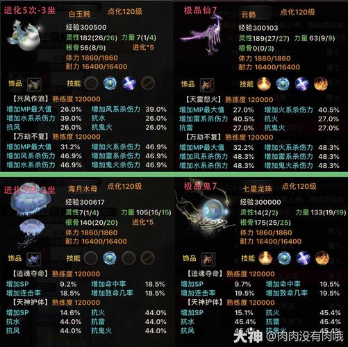 大话西游坐骑数据介绍有哪些