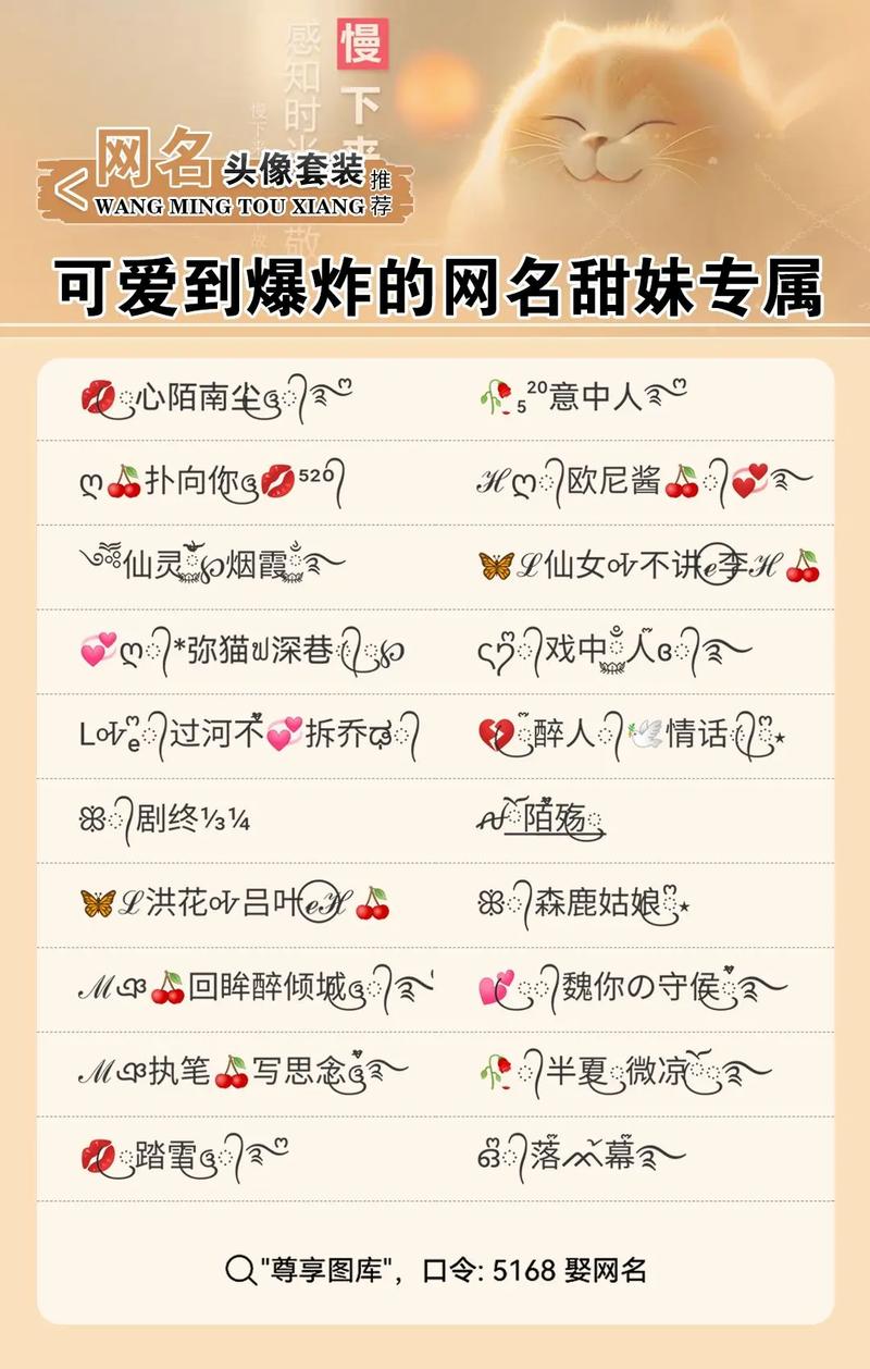 关于阿狸的qq网名