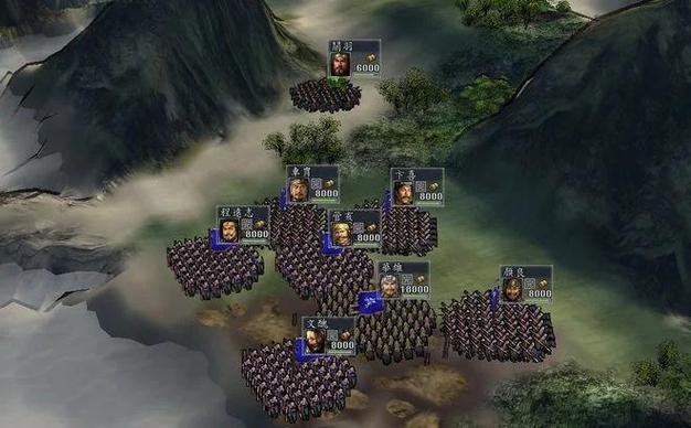 三国志12攻城的时候不能打城门上的武将的吗??