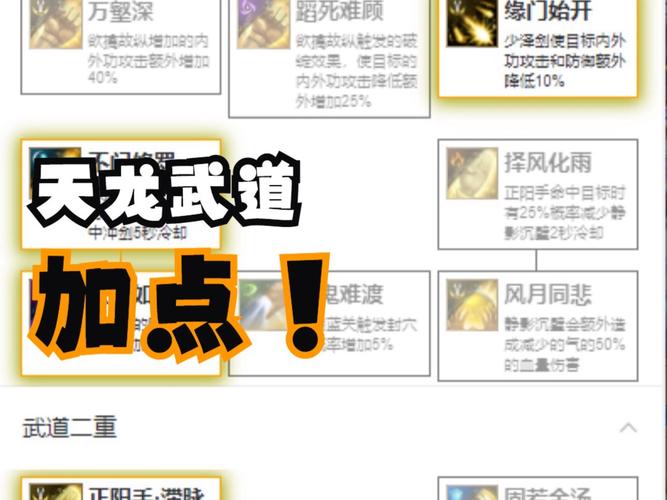 天龙八部天山加点