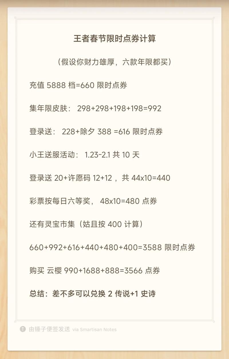 王者荣耀点券活动怎么领?如何更划算?