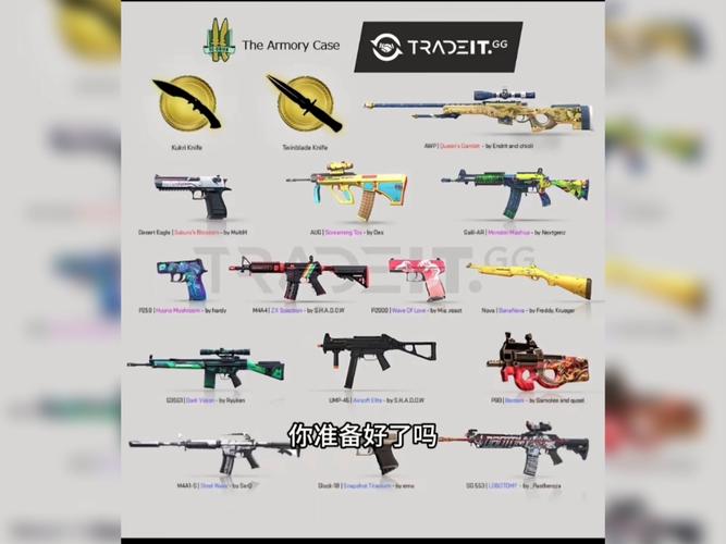 CS1.6所有武器的图片及名称