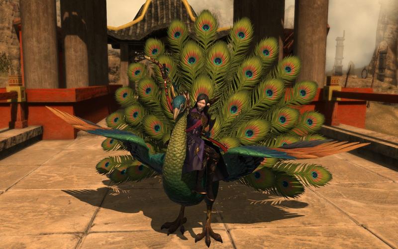ff14坐骑,FF14新坐骑震撼登场
