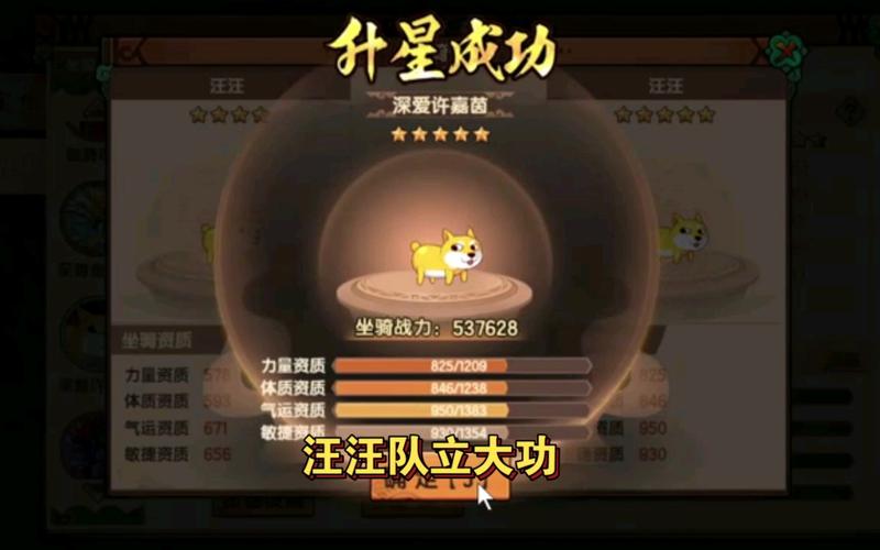 造梦无双宠物怎么升星