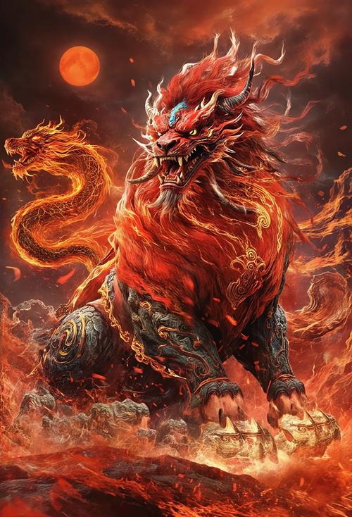 《笑傲天龙》上古神兽之赤炎金猊兽篇