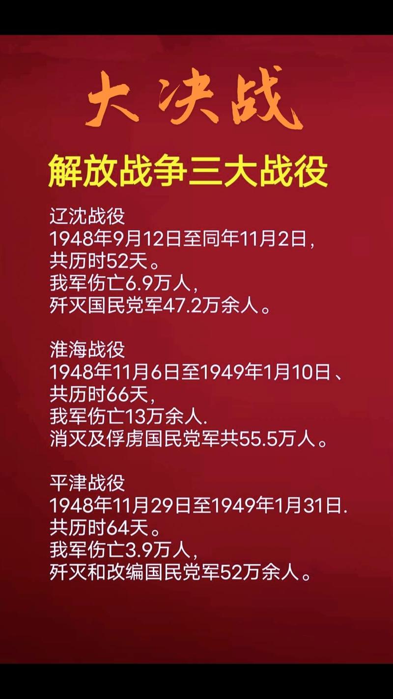 为什么只是三大战役应该是4个